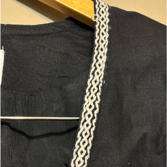 JAPON ET CHINE Vintage Linen Ramie Blazer Jacket - Picture 5 of 7